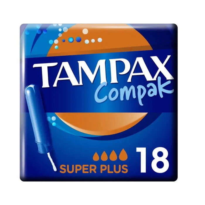 TAMPAX TAMPAX Compak Super Plus Tampons 18 Stück Kosmetik