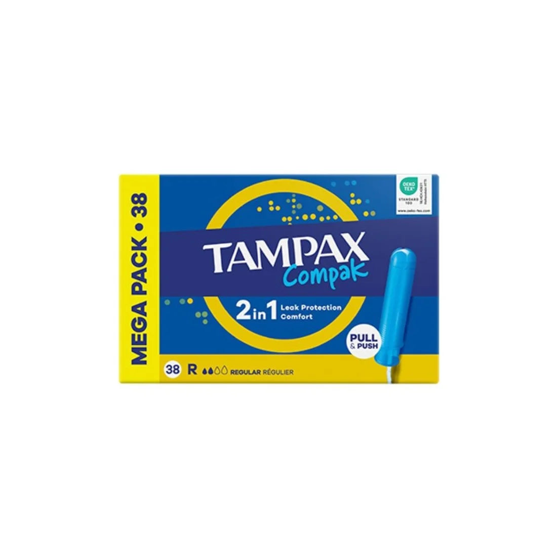 TAMPAX TAMPAX Compak Tampons Regular 38 Stück Kosmetik