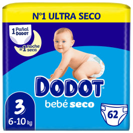 DODOT Dodot Etapas Xxl Talla 3 Pañales 6-10 kg 176 U Kosmetik