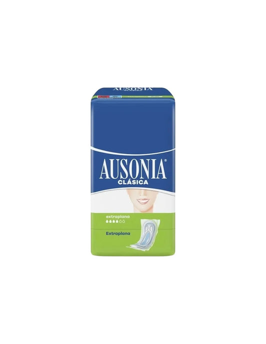 AUSONIA AUSONIA Compresas Extra Plana 12 Stück Hygiene-Binden dünn und extra flach Kosmetik