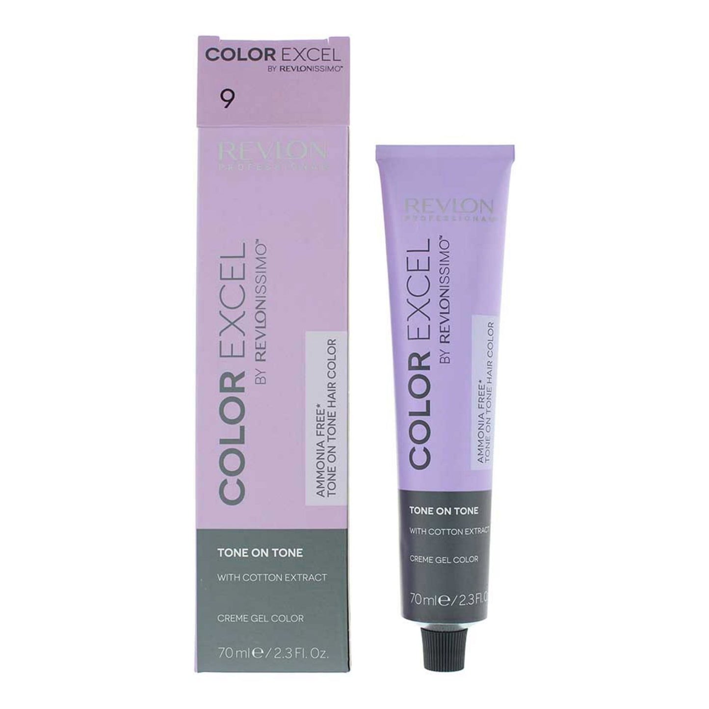 Revlon, Color Excel, Semi-permanente Haarfarbe, 9 Very Light Blonde, 70 ml