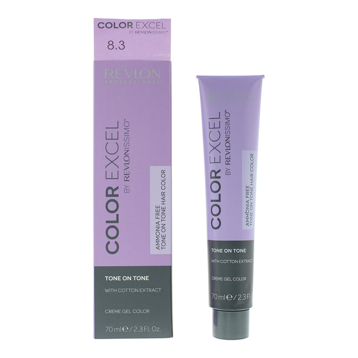 Revlon, Color Excel, Demi-permanente Haarfarbe, 8.3 Light Golden Blonde, 70 ml