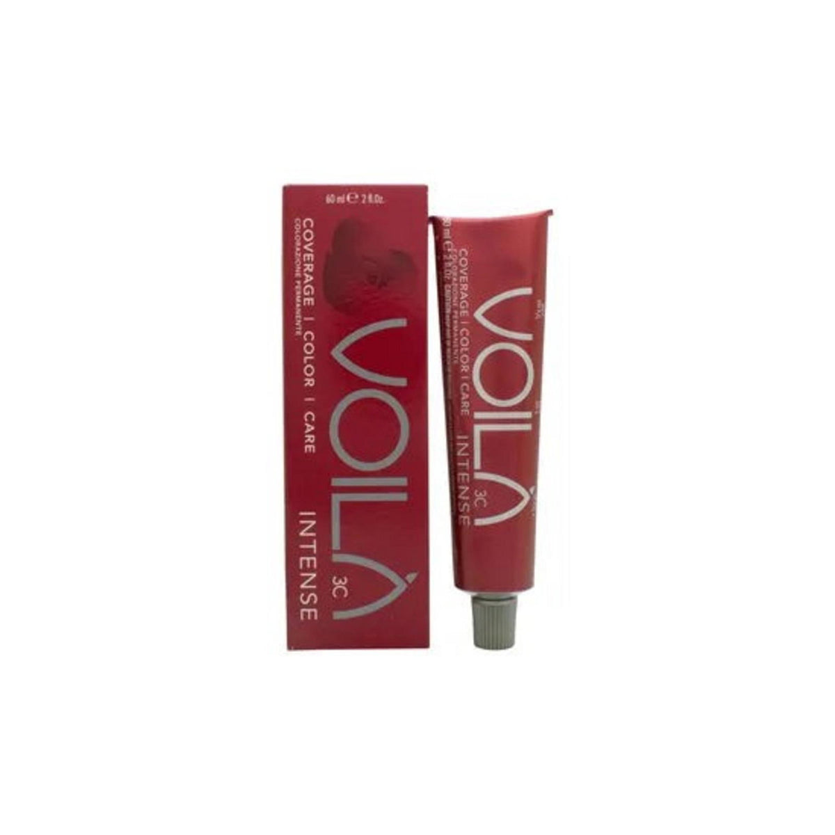 Intercosmo, Voila 3C Intense, Permanente Haarfarbe, 8.34 Light Golden Copper Blonde, 60 ml