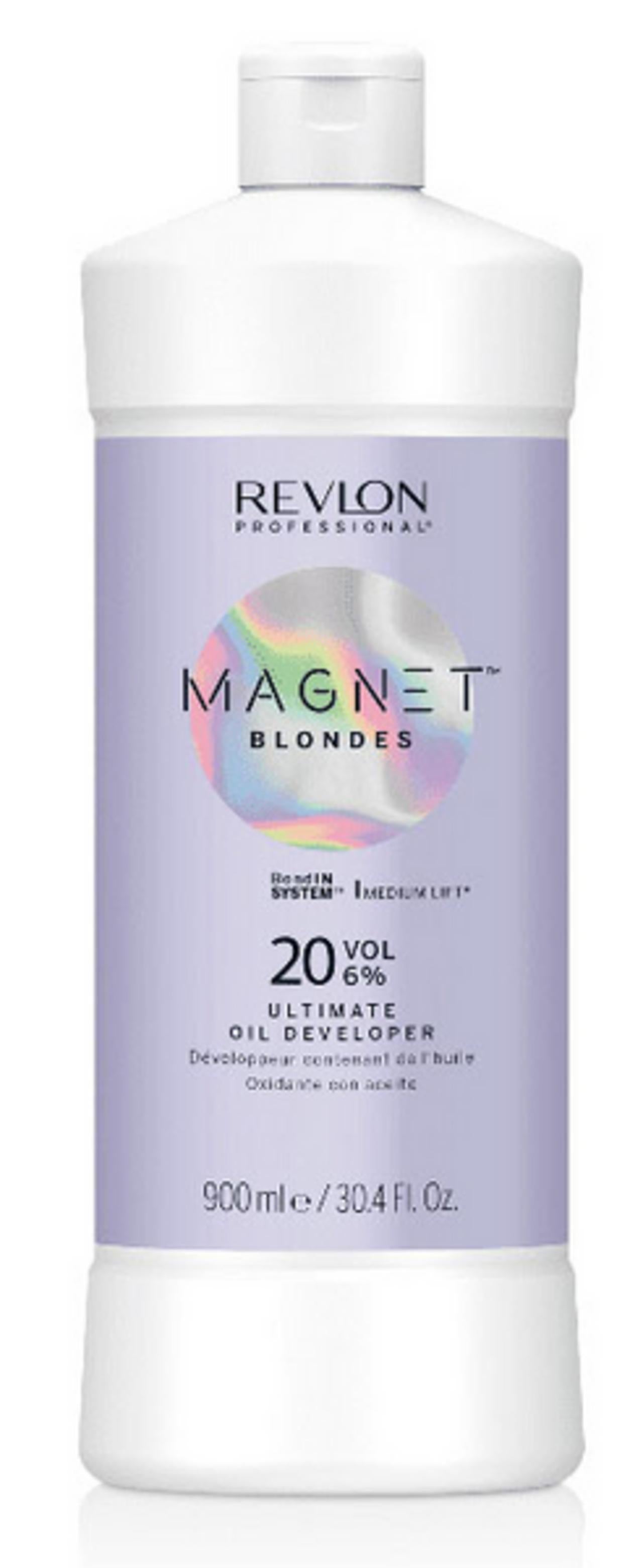 Revlon, Magnet Blondes, Aufhellen, Haaroxidationscreme, 6%, 20 vol, 900 ml