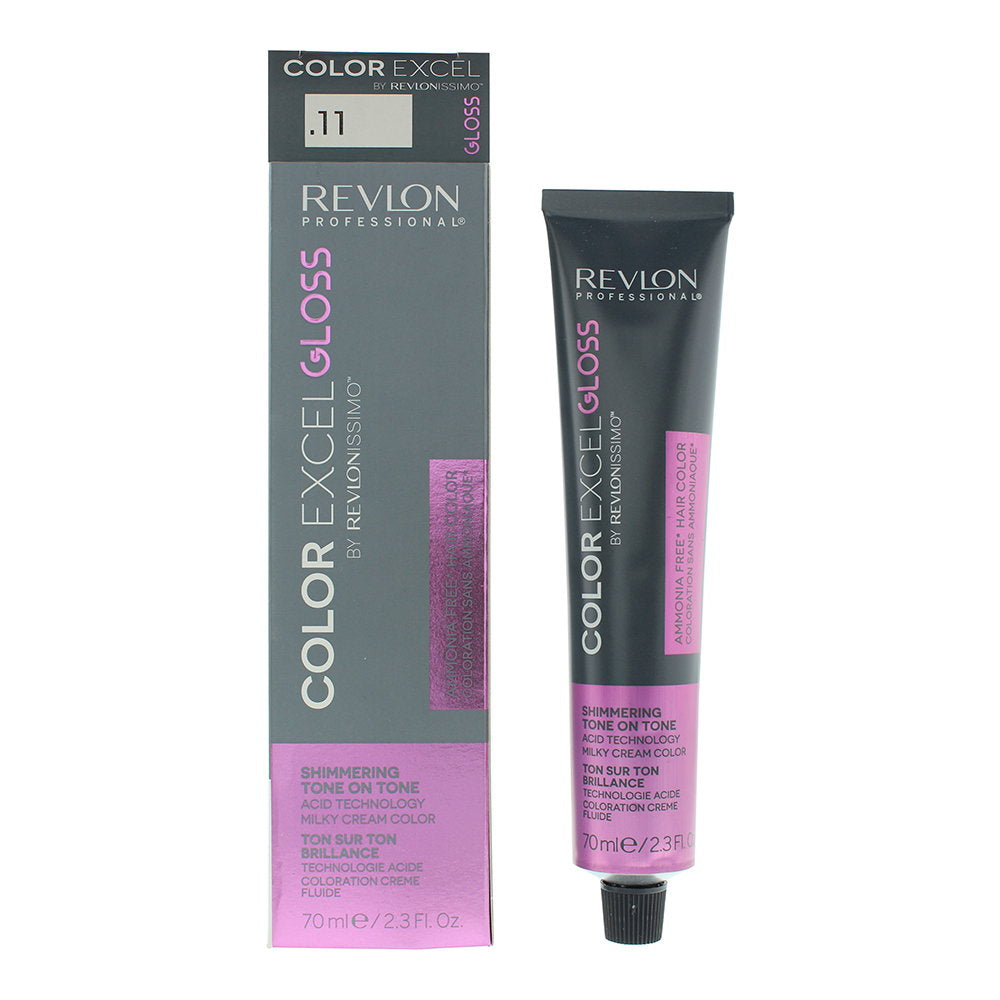 Revlon, Color Excel, Haarfarbenglanz, 11 11 Silver Ash, 70 ml