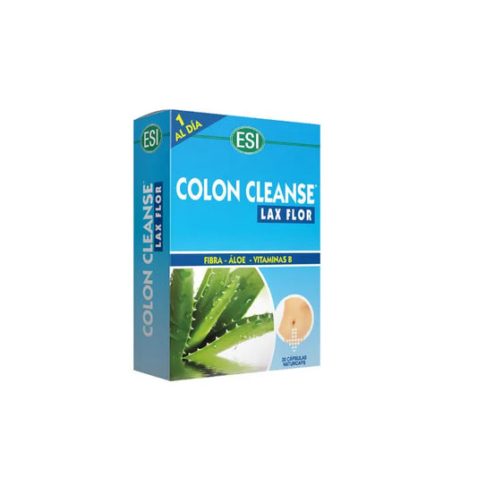 ESI Colon Cleanse Lax Flor 30 Tabletten Darmreinigung Nahrungsergänzung kosmetik vegan glutenfrei