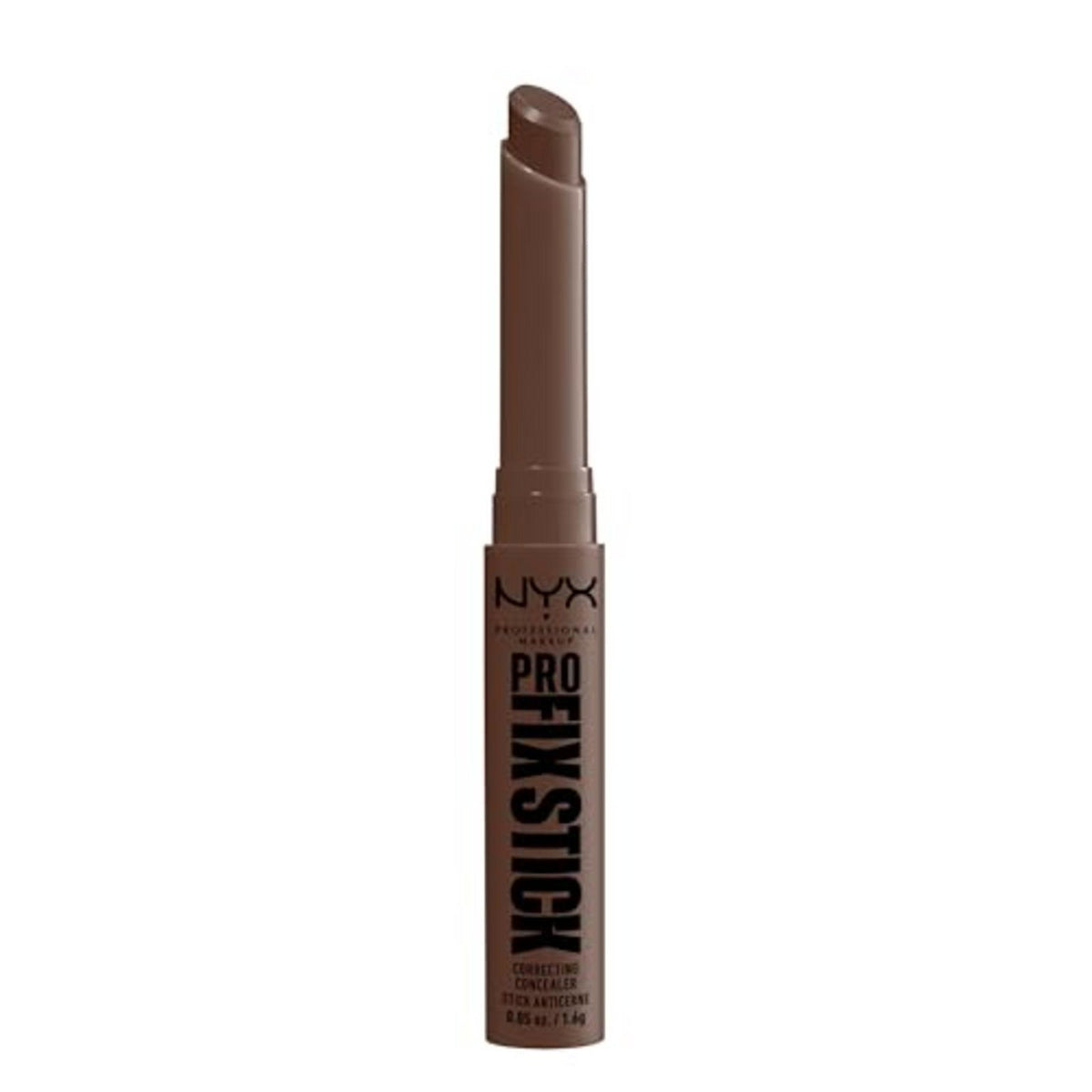 Nyx, Pro Fix Stick Correcting, Vegan, Korrigieren, Verbergen, Aufhellen, Abdeckstift, 17, Tiefes Walnuss, 1.6 g