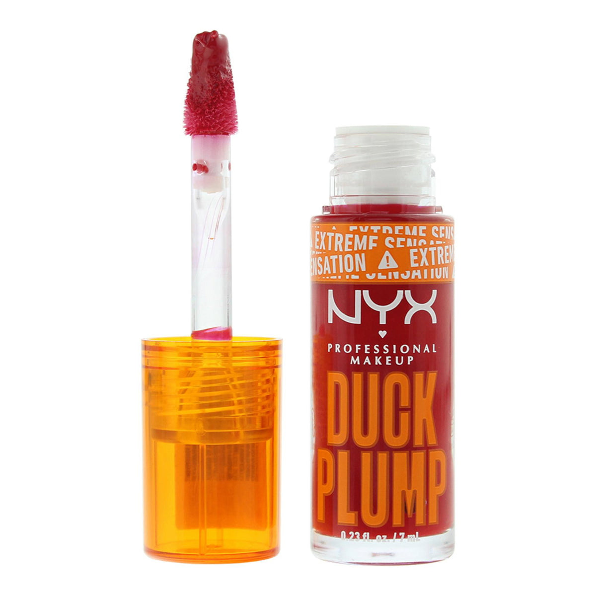 Nyx, Duck Plump, Vegan, Auffüllen, Lippenvergrößerer, 14, Halle der Flamme, 7 ml