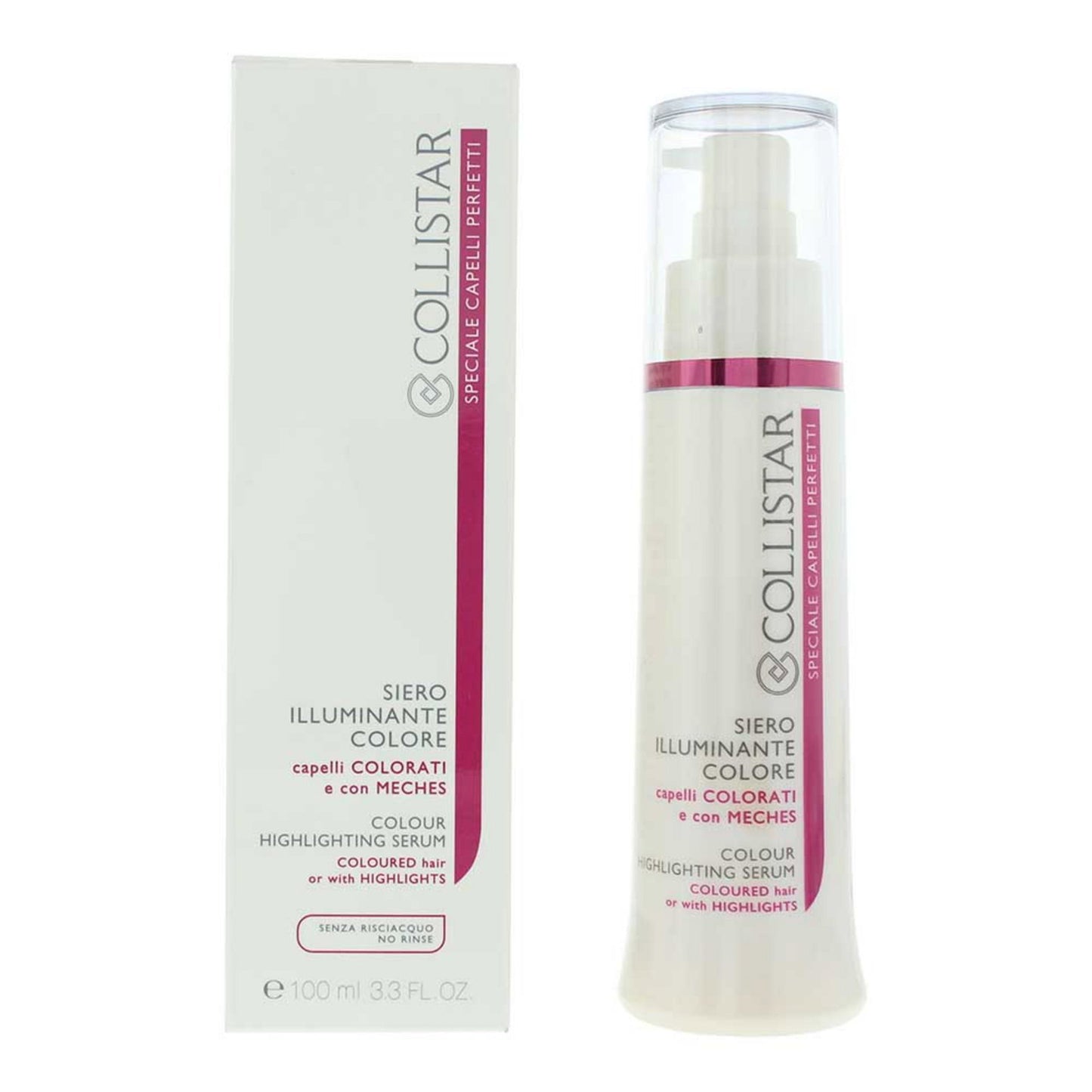 Collistar, Colour Highlighting Serum, Vegan, Haarserum, Reparatur, 100 ml