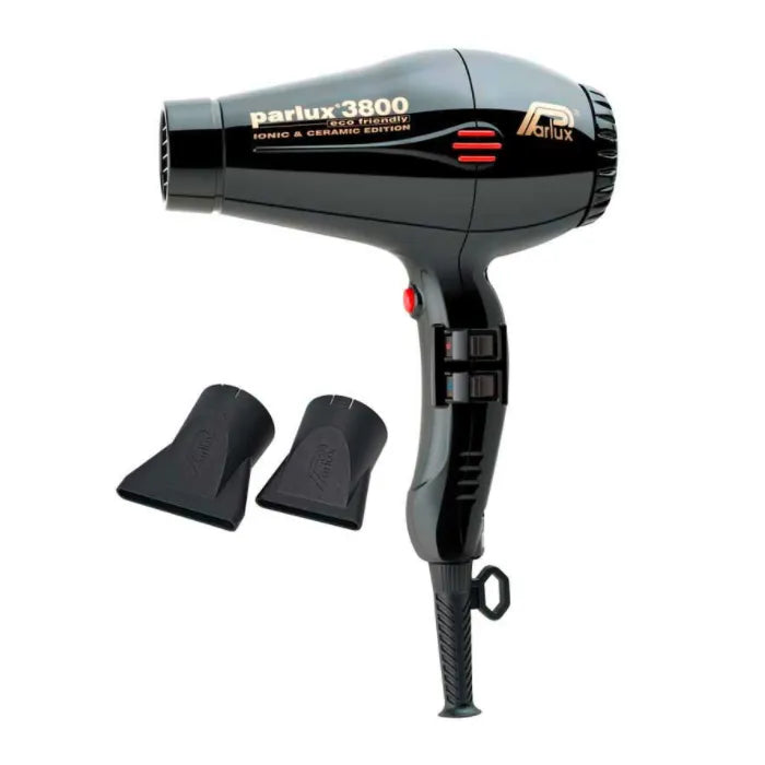 PARLUX PARLUX Haartrockner 3800 Ionic Ceramic Schwarz Haartrockner mit Keramik und Haarpflege
