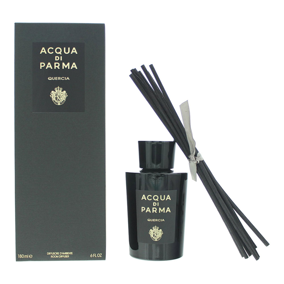Acqua di Parma, Quercia, Schilf, Bernstein würzig, Aroma-Rattanstäbchen-Diffusor, 180 ml