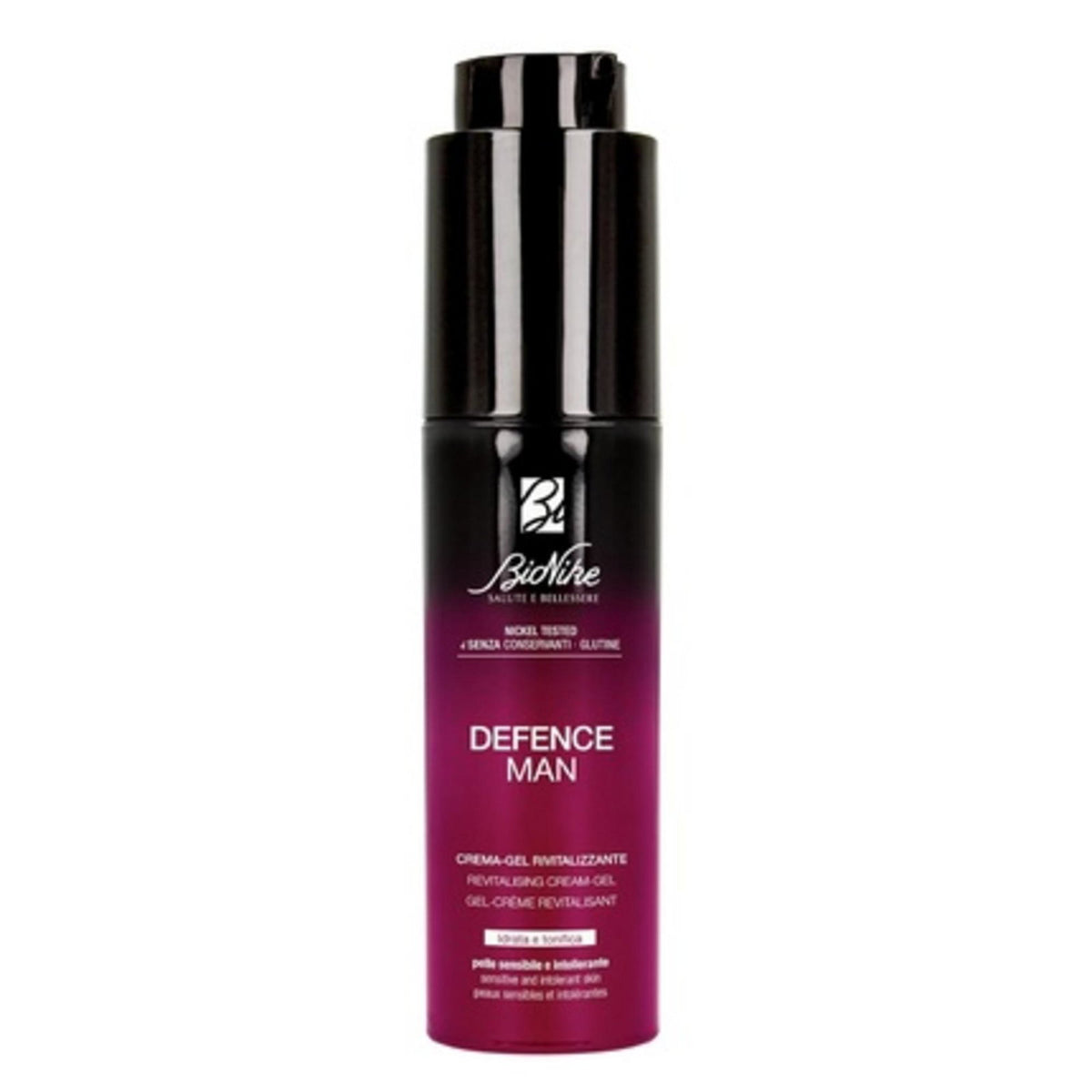 BioNike, Defence Man, Revitalisierung, Täglich, Gel-Creme, Für das Gesicht, 50 ml