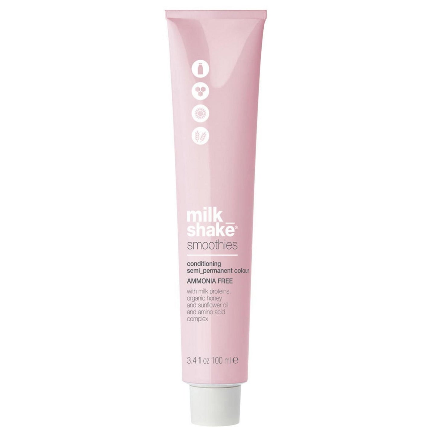 Milk Shake Milk Shake, Smoothies, Semi-permanente Haarfarbe, 7.8 Moka Mittelblond, 100 ml Regular