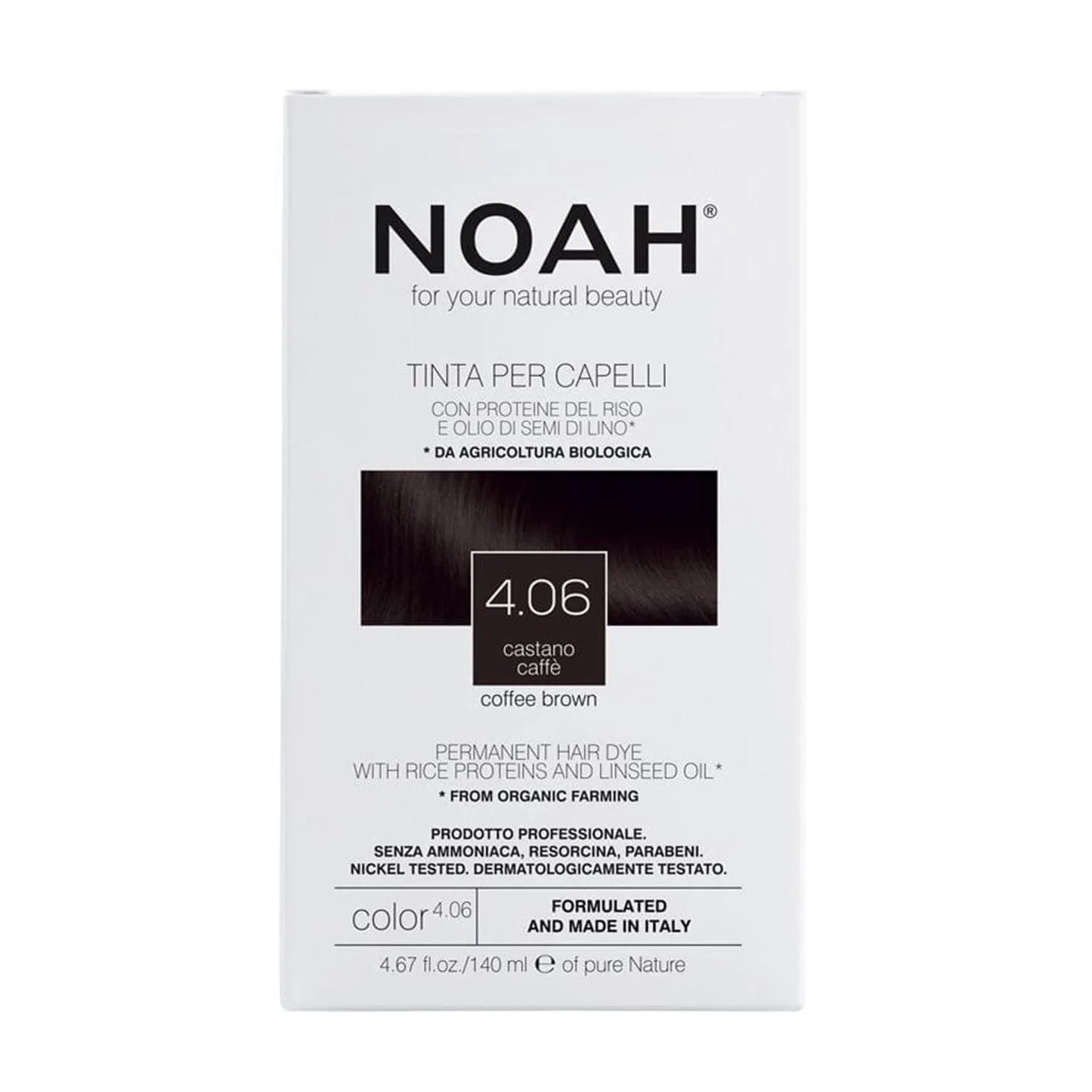 NOAH NOAH Capilar Tinte Coffee Brown 140 ml Haarfarbe