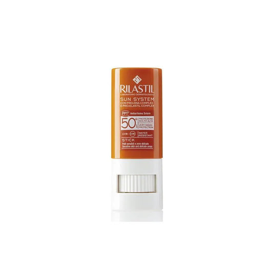 RILASTIL RILASTIL Sun System Transparent Stick Sensitive Areas SPF 50+ 8,5 ml Sonnenschutz Sonnenpflege