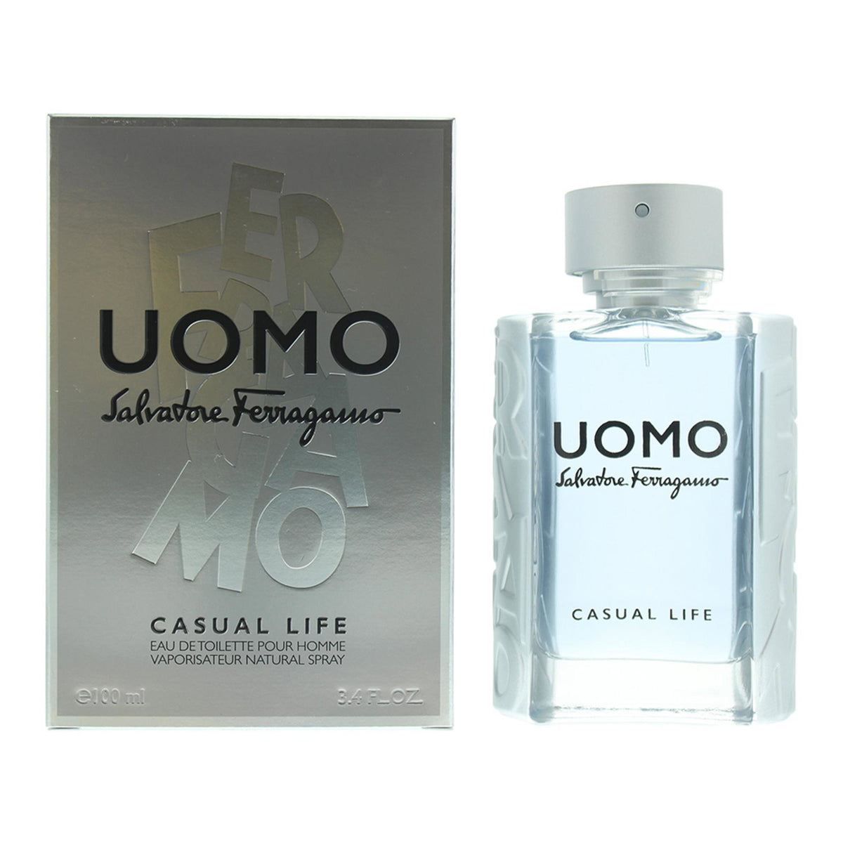 Salvatore Ferragamo, Uomo Casual Life, Eau de Toilette, Für Männer, 100 ml