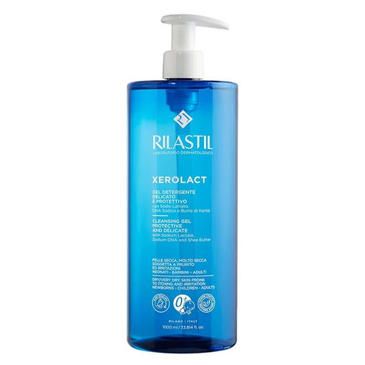 RILASTIL Xerolact Reinigungsgel für trockene Haut 1000 ml