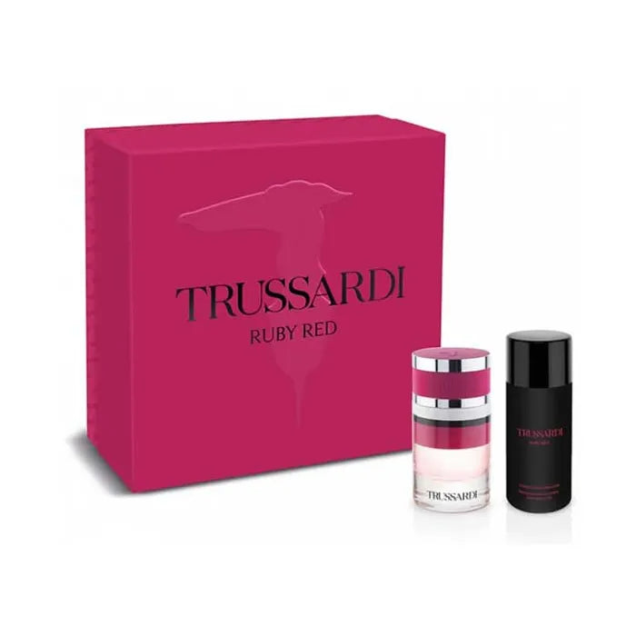 TRUSSARDI TRUSSARDI Ruby Red Eau de Parfum Spray 60 ml Set 2 Artikel Kosmetik