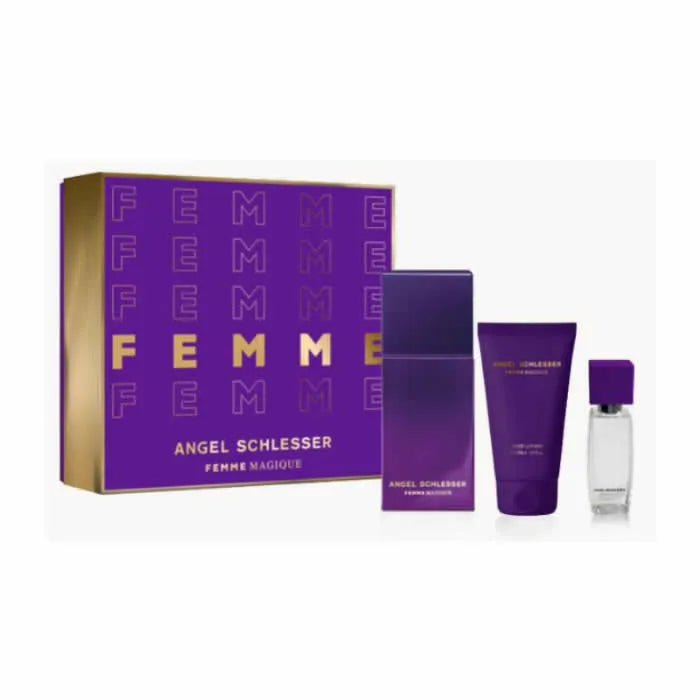 Angel Schlesser Femme Magique Eau de Toilette Spray 100 ml 3er-Set