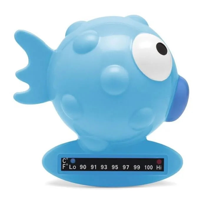 CHICCO CHICCO Blauer Fisch Thermometer für Kinder Badethermometer Badezimmer Thermometer Kosmetik