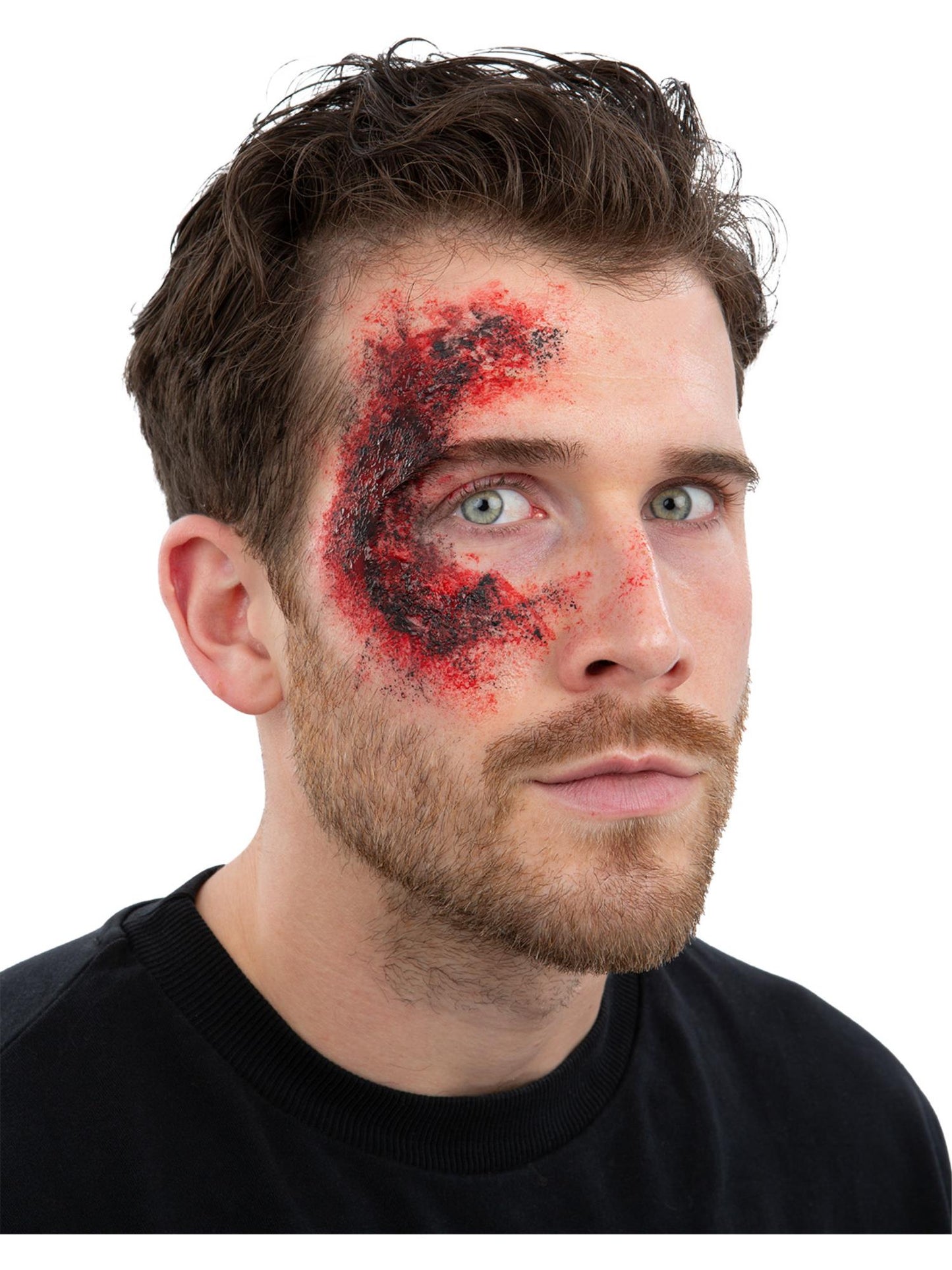 Smiffys Make-Up FX, Burnt Skin Kit, 20g Scab Blood CD für Unisex