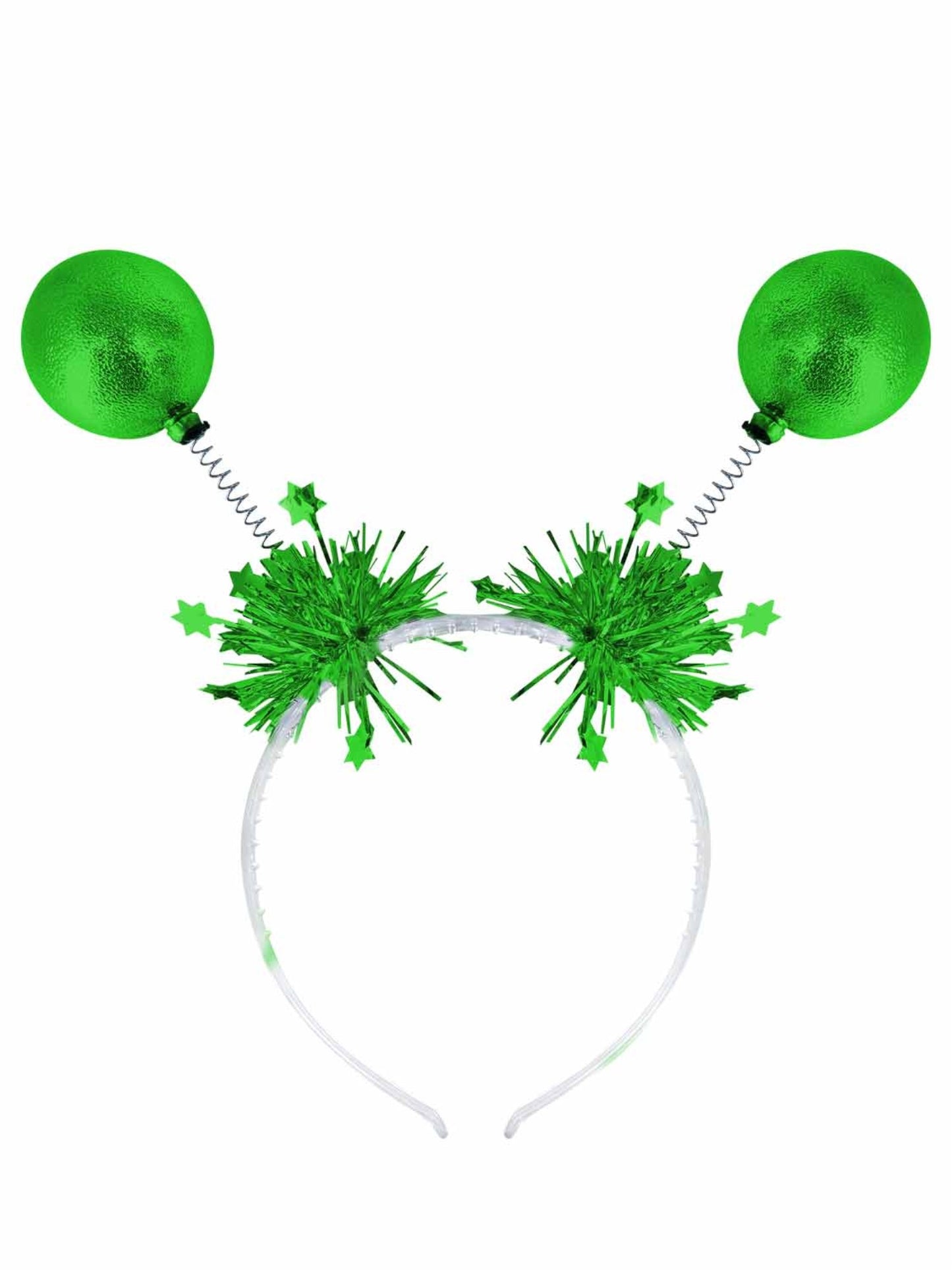 Smiffys Green Metallic Ball Bopper Headband HA für Unisex