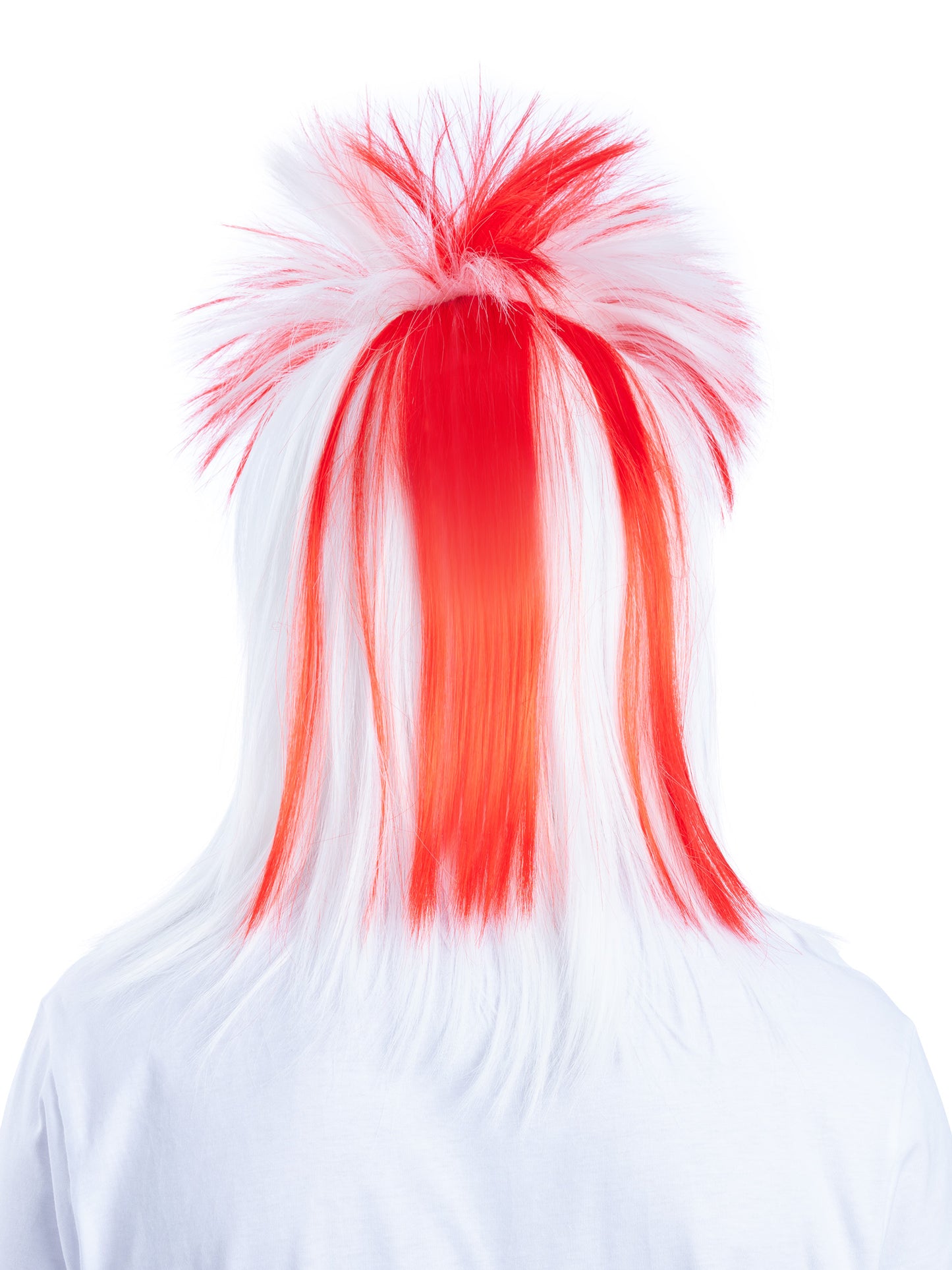 Smiffys England Mullet Perue fuer Herren in Rot – Detailansicht