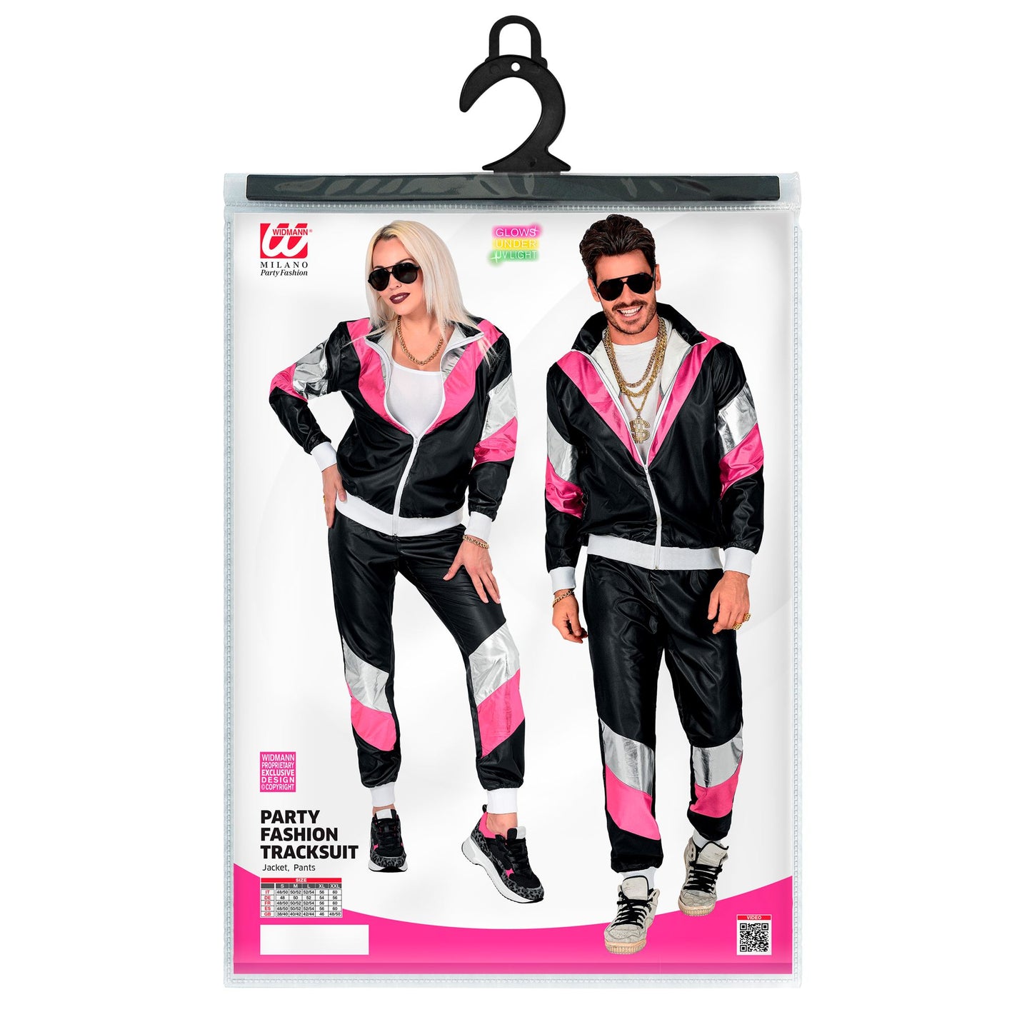 "80er JAHRE LEDERLOOK TRAININGSANZUG" (Oberteil, Hose) – Ansicht 5