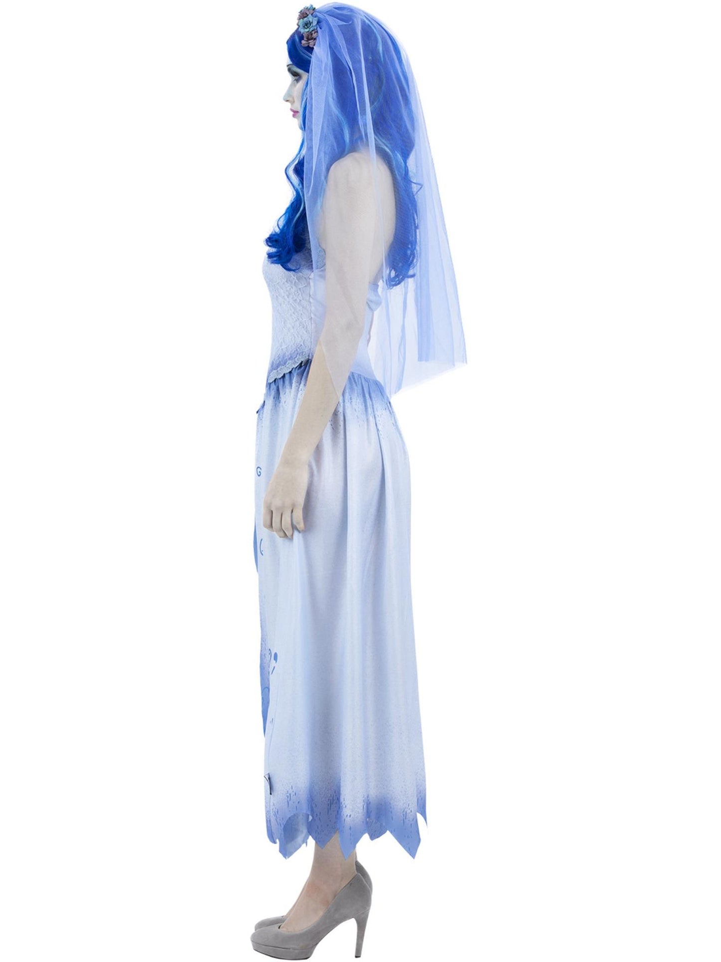 Smiffys Corpse Bride, Emily Costume CS für Damen