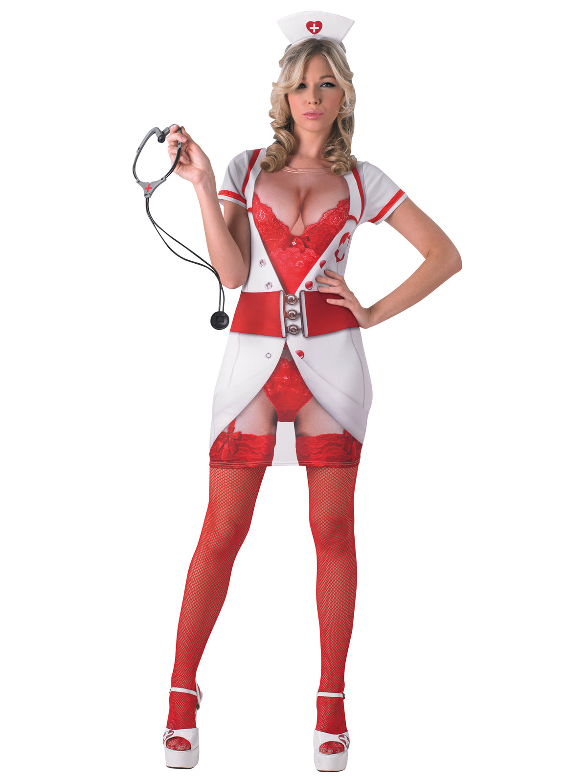 Rubies Naughty Nurse Costume Kostüm für Erwachsene für Damen