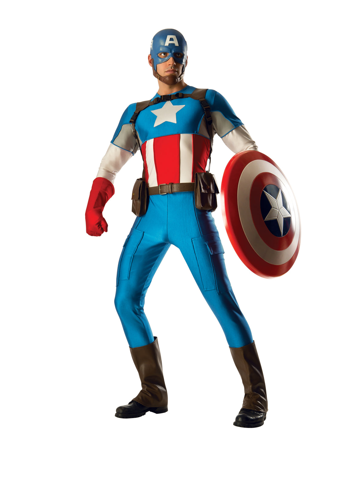 Rubies Grand Heritage Captain America Costume Kostüm für Erwachsene für Herren
