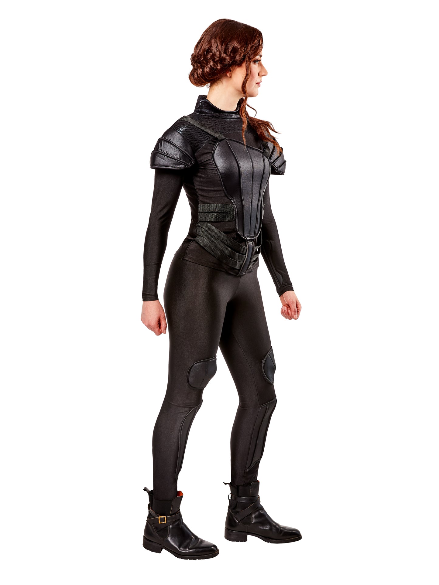 Rubies Katniss Everdeen Deluxe Kostüm Hunger Games für Damen – Rückansicht