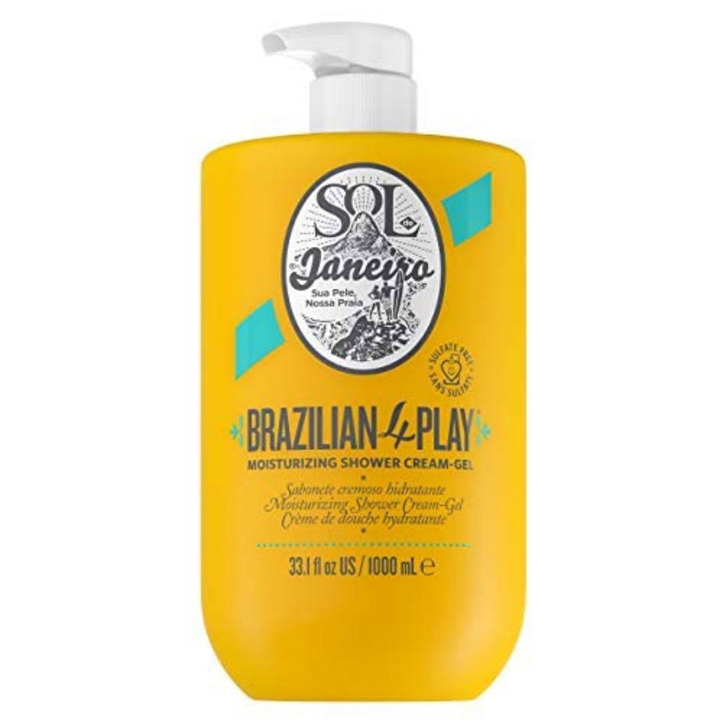 Sol de Janeiro, Brazilian Play, Feuchtigkeitsspendend, Cheirosa, Duschgel, Körper, 1000 ml