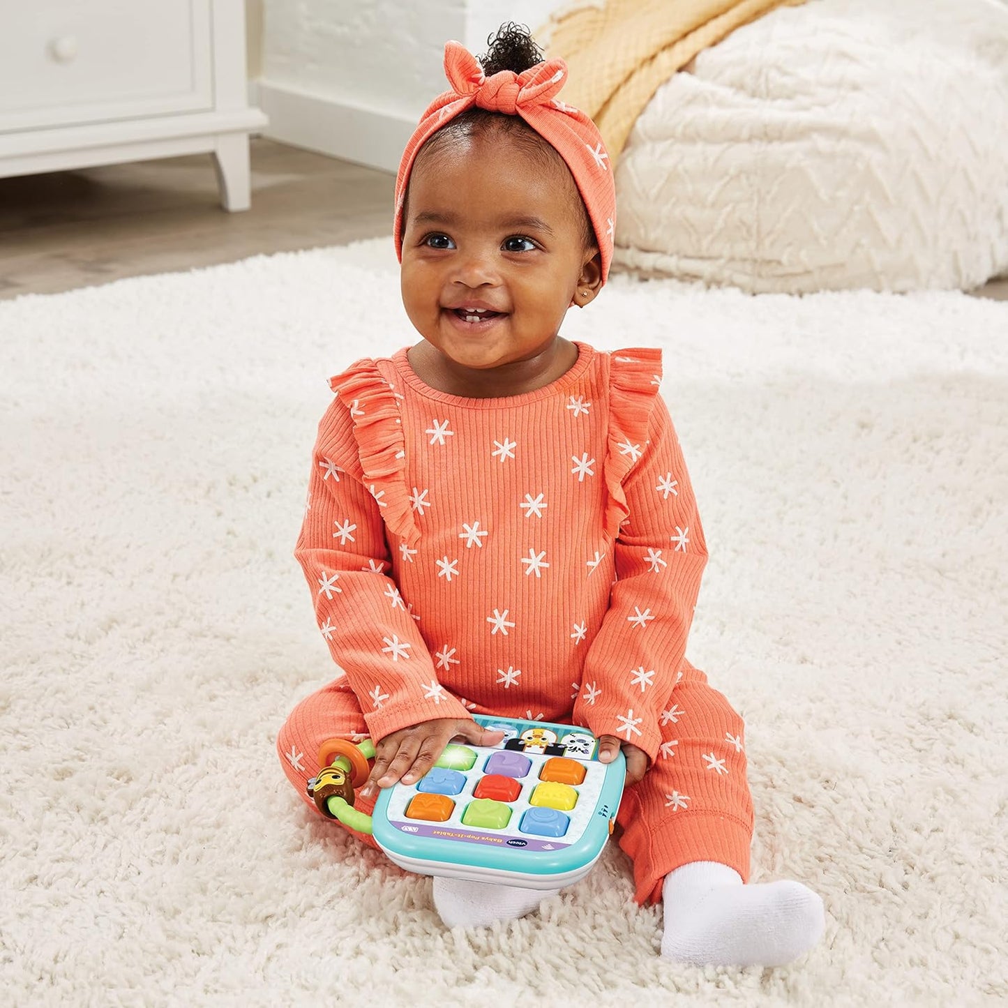 Vtech Baby-Tablet mit Lerninhalten zu Formen, Farben und Tieren – Für Kinder von 6-36 Monaten - Fasnacht24.ch
