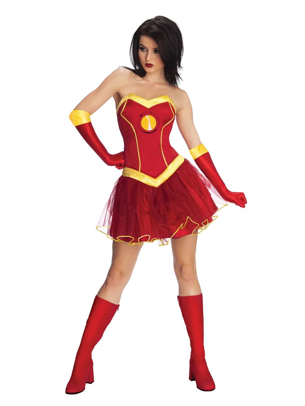 Rubies Secret Wishes Miss Iron Man Costume Kostüm für Erwachsene für Herren