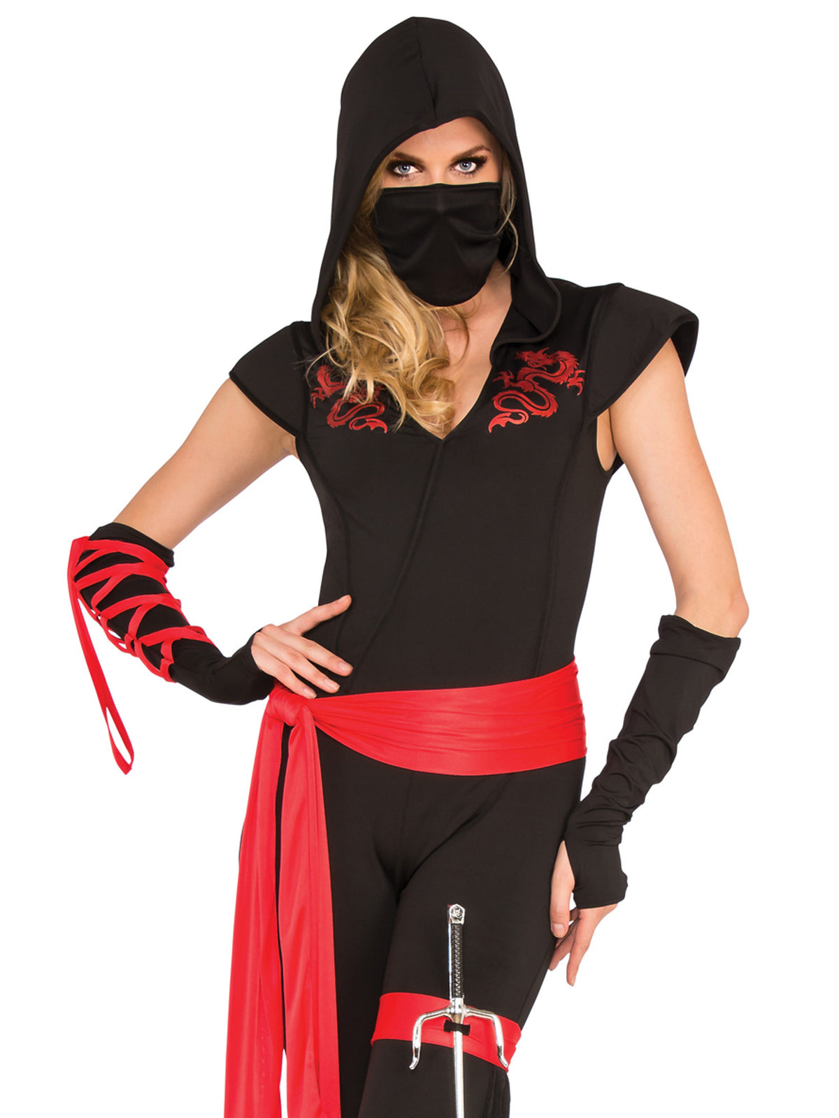 Rubies Dragon Ninja Kostüm für Erwachsene für Damen