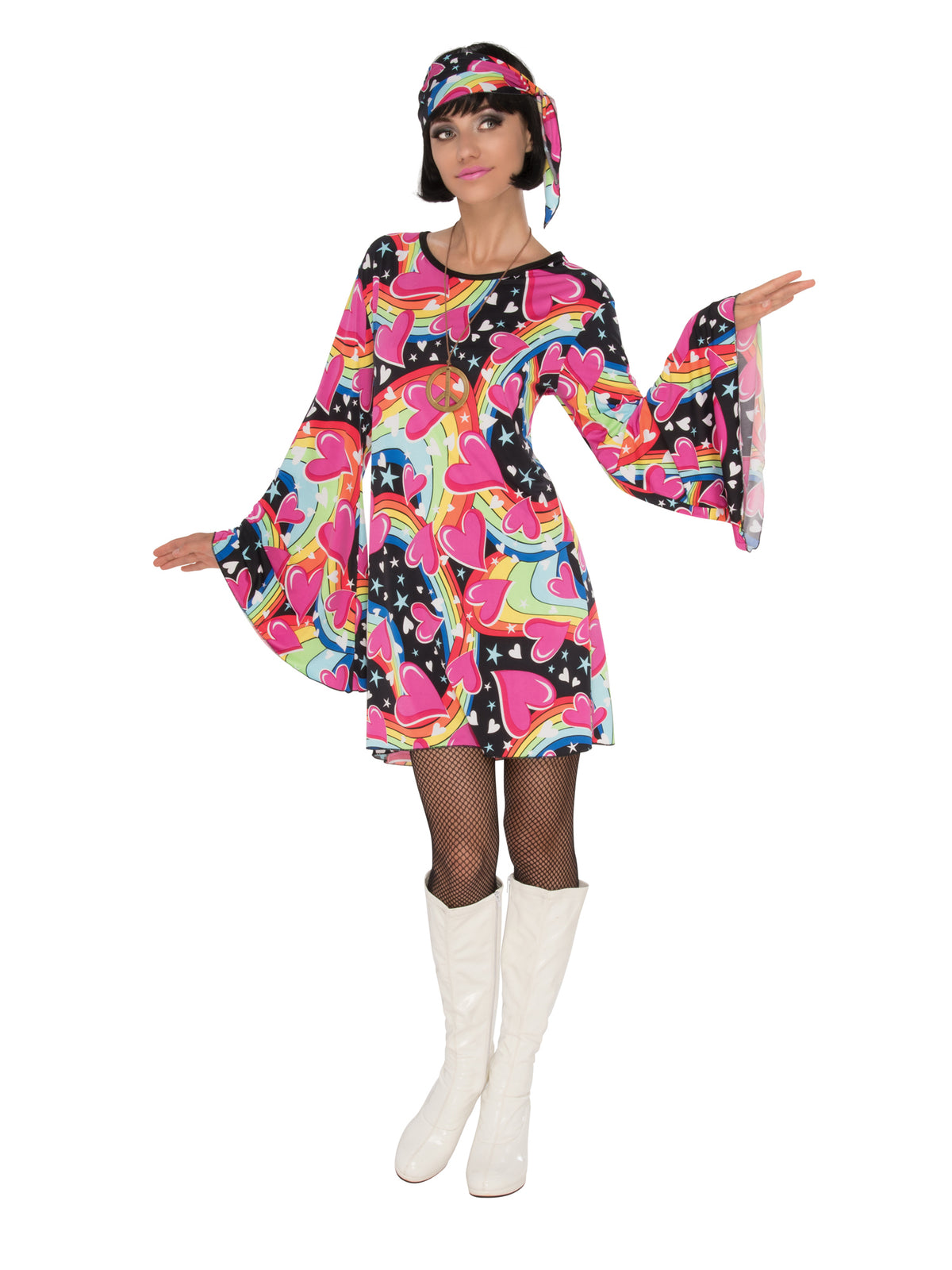 Rubies Gogo Girl M Adult Kostüm für Erwachsene für Damen