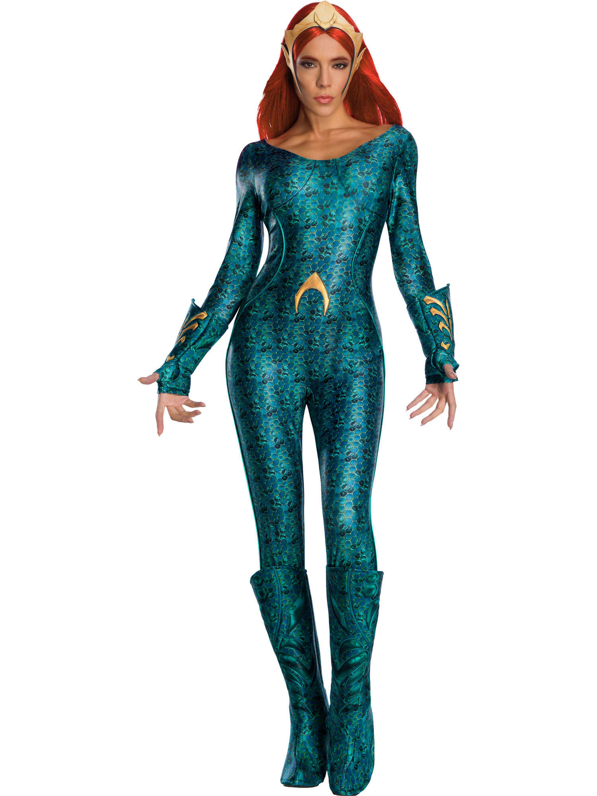 Rubies AQUAMAN Mera Deluxe Costume - Womens Kostüm für Erwachsene für Damen