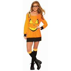 Rubies Preppy Pumpkin Kostüm für Erwachsene Unisex