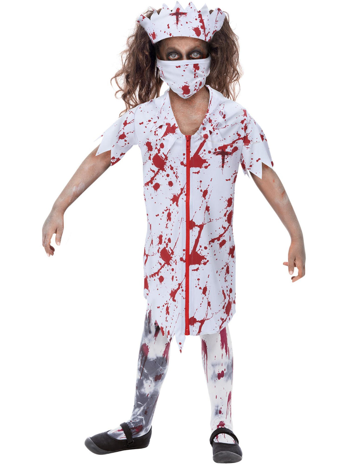 Smiffys Zombie Nurse Mädchenkostüm CS
