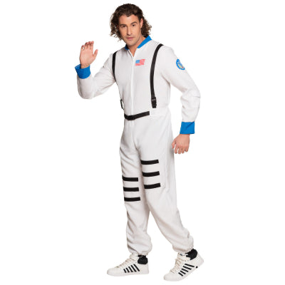 Boland Astronauten-Kostüm für Herren – Jumpsuit aus leichtem Polyester
