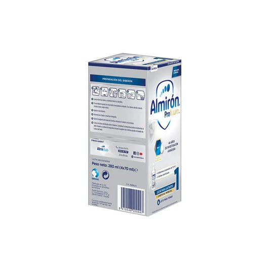 ALMIRÓN ALMIRÓN Profutura 1 Säuglingsnahrung 4 x 70 ml Packung Kosmetik