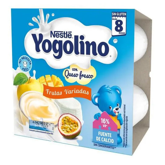 NESTLE Iogolino Fresa 8 Monate 4 x 100 g Kosmetikprodukt