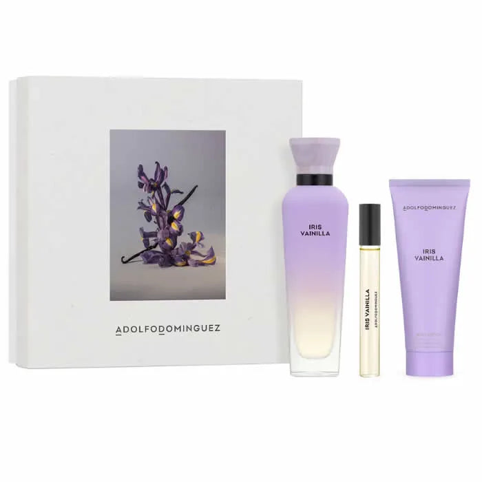 ADOLFO DOMINGUEZ ADOLFO DOMINGUEZ Iris Vainilla Eau de Parfum Spray 120 ml 3-teiliges Set Parfüm