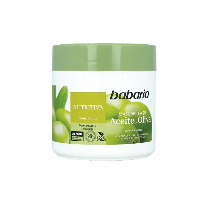 BABARIA BABARIA Olive Oil Haarmaske 400 ml pflegend Haarpflege
