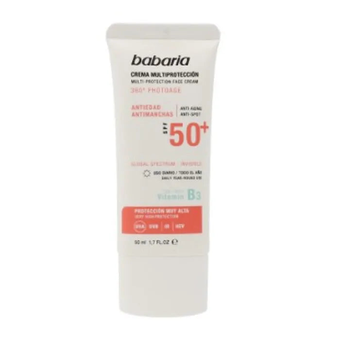 BABARIA BABARIA Solar Multiprotection Anti-Spot Cream SPF 50 50 ml Sonnenschutzcreme