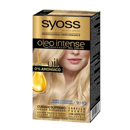 SYOSS SYOSS Oleo Intense Permanente Haarfarbe 9-10 Luminous Blonde