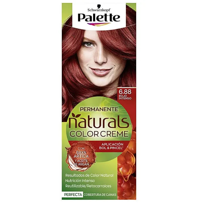 SCHWARZKOPF SCHWARZKOPF Palette Naturals Color Creme Haarfarbe 6.88 Intense Rot