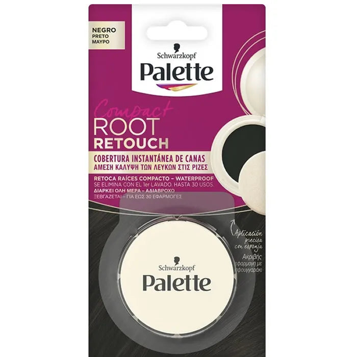 SCHWARZKOPF SCHWARZKOPF Palette Compact Root Retouch Haarfarbe Schwarz zur Ansatzabdeckung Kosmetik