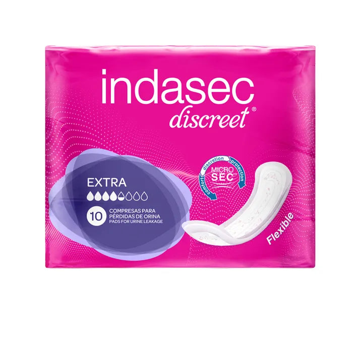 INDASEC INDASEC Dermoseda Compresa Incontinence Extra Inkontinenz-Pads 10 Stück Kosmetik